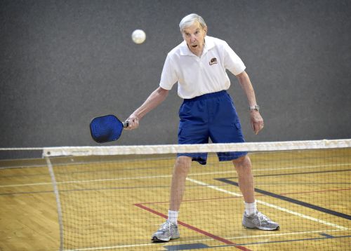 88-year-old keeps active with pickleball - USA Pickleball
