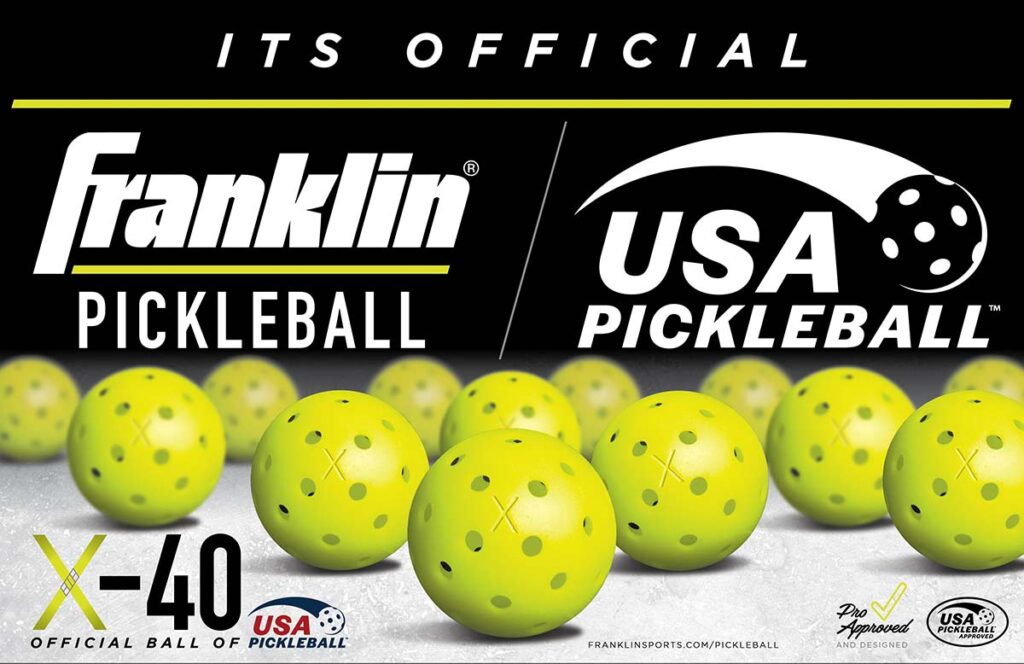 Franklin x-40 Official Ball of USA Pickleball