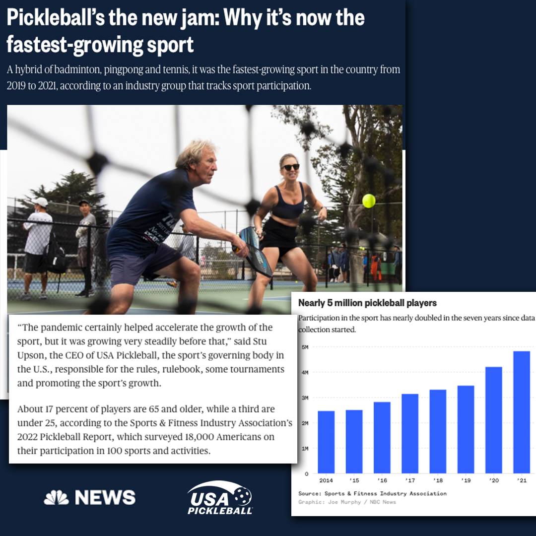 NBC News USA Pickleball April 2022