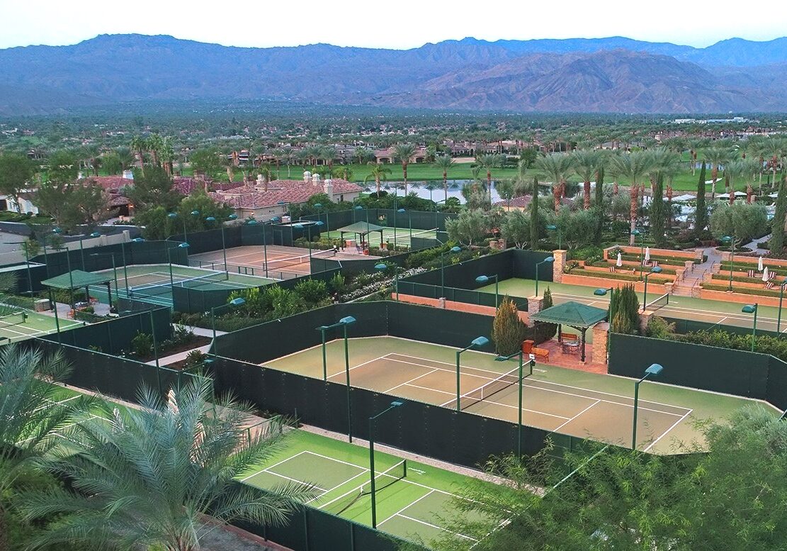 Acoustiblok Toscana Country Club Pickleball Court with Acoustifence