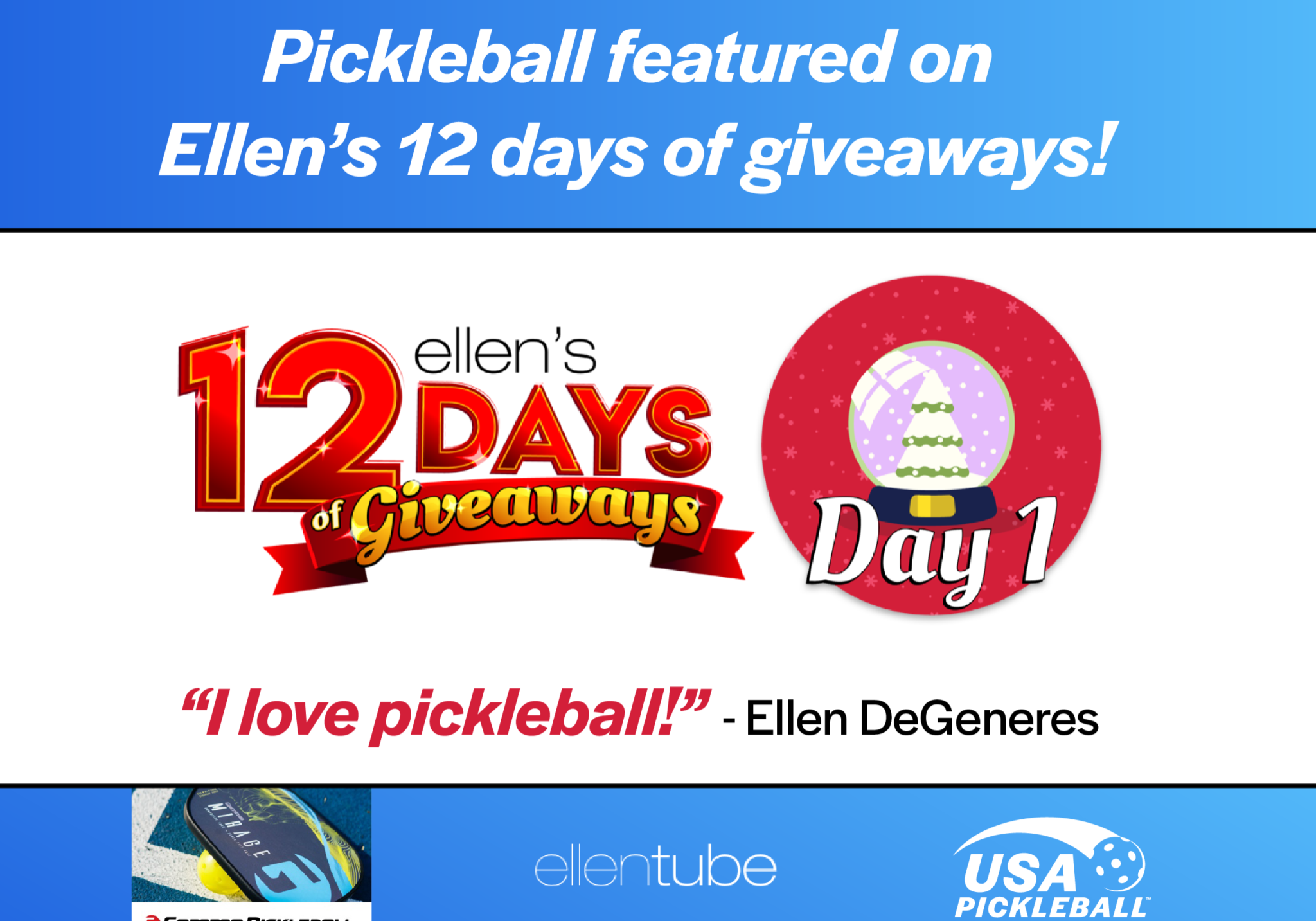 Ellen 12 days of giveaways pickleball web-01