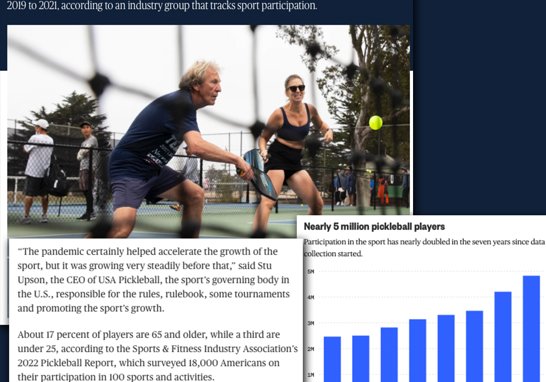 USA Pickleball Featured in NBC News Article: Pickleball’s the New Jam ...