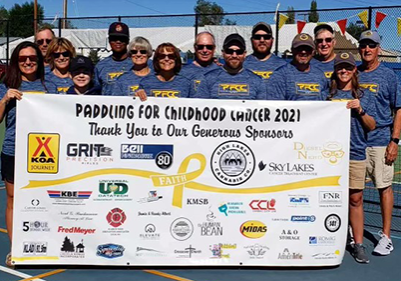 Paddling for Cancer 01