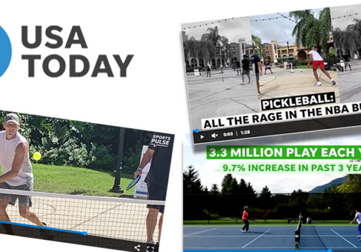 USA Today pickleball NBA bubble